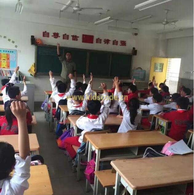 少儿编程走进校园公益课回顾