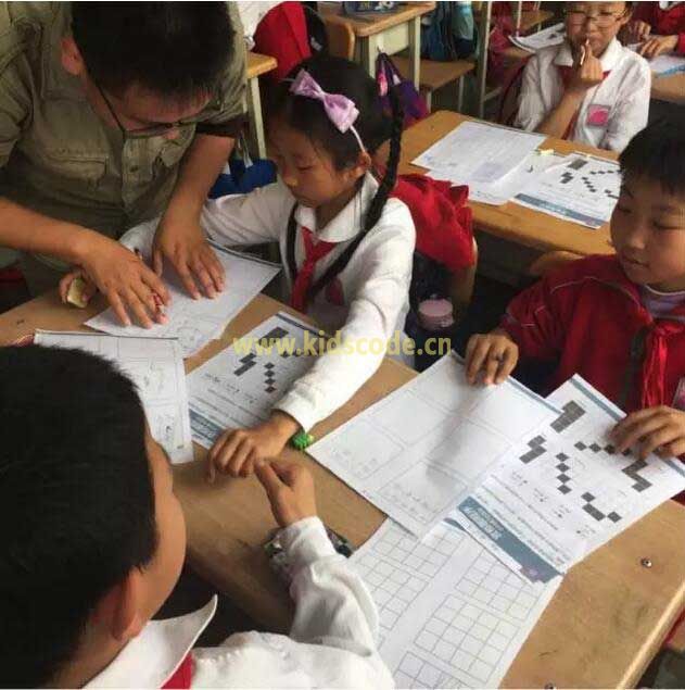 少儿编程走进校园公益课回顾