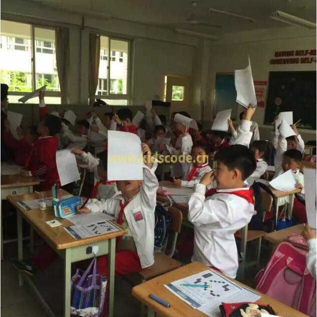 少儿编程走进校园公益课回顾