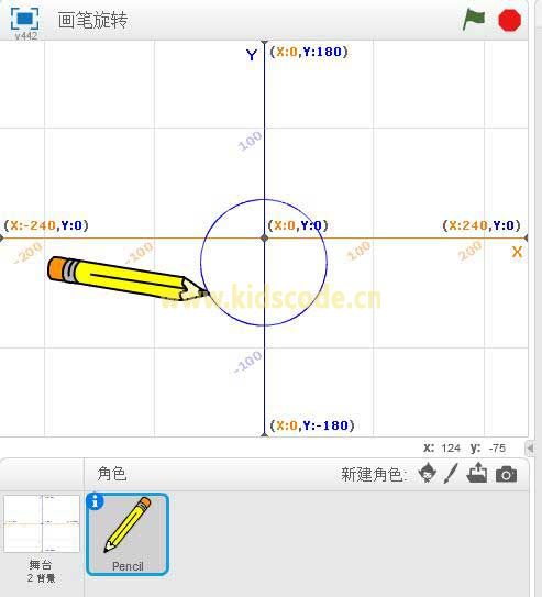 脑洞大开如何用scratch画圆系列（二、角度旋转来画圆）