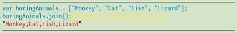 《javascript-少儿编程》第三章把数组转换成字符串