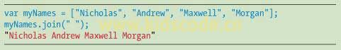 《javascript-少儿编程》第三章把数组转换成字符串