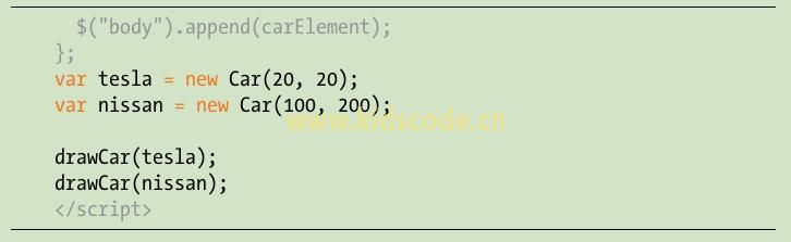 《javascript-少儿编程》第12章面向对象编程之测试drawCar函数