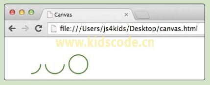 《javascript-少儿编程》第13章canvas元素之绘制圆弧和圆 《javascript-少儿编程》第13章canvas元素之绘制圆弧和圆