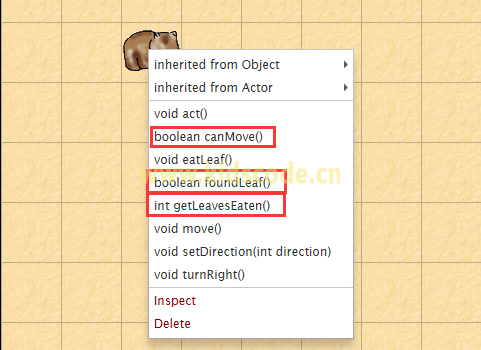 Greenfoot【java学习】-方法