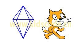 scratch3制作一个旋转的立方体（3）——画3D的八面体