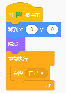 Scratch编程实现粒子动画