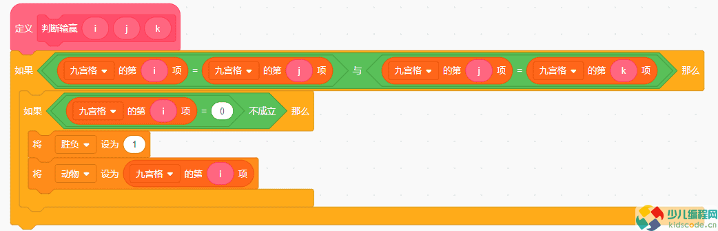 Scratch图形化编程教程:九宫格博弈战