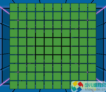 Scratch少儿编程教程-LED屏幕流水灯【蓝桥省赛真题】