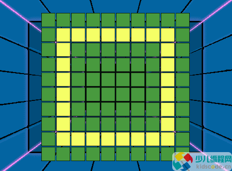 Scratch少儿编程教程-LED屏幕流水灯【蓝桥省赛真题】