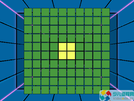 Scratch少儿编程教程-LED屏幕流水灯【蓝桥省赛真题】