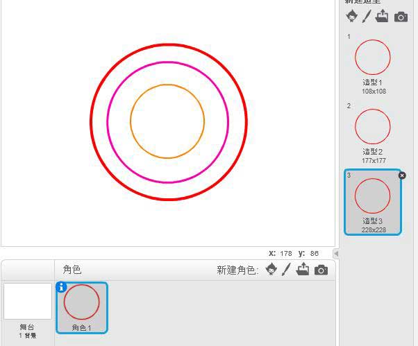 scratch作品_图章复制法（scratch画圆）