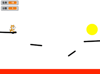 scratch作品_scratch闯关小游戏 ，