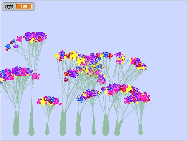 scratch作品_九棵树