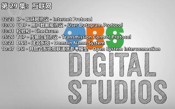 计算机科学速成课29：互联网-The Internet【视频】