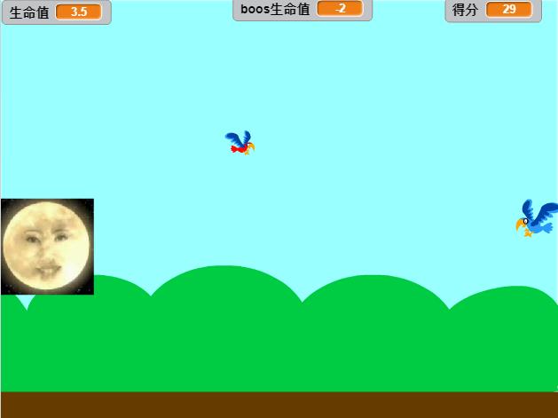 scratch作品_逃离武器a