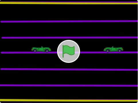 scratch作品_赛车