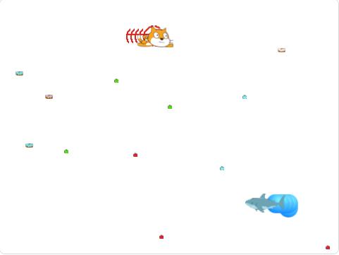 scratch作品_贪吃蛇（新年特辑）