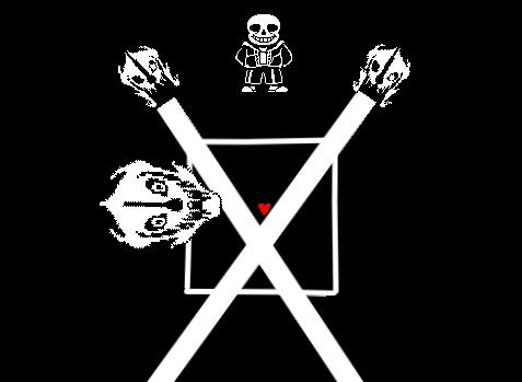 scratch作品_sans（困难模式）开头杀demo