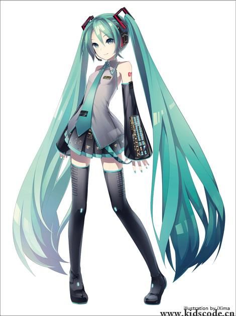 scratch作品_初音未来小游戏 ，