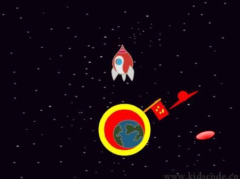 scratch作品_登陆外空