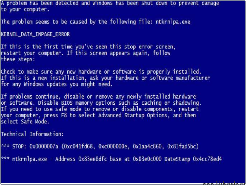 scratch作品_死机之歌Windows 7 ，