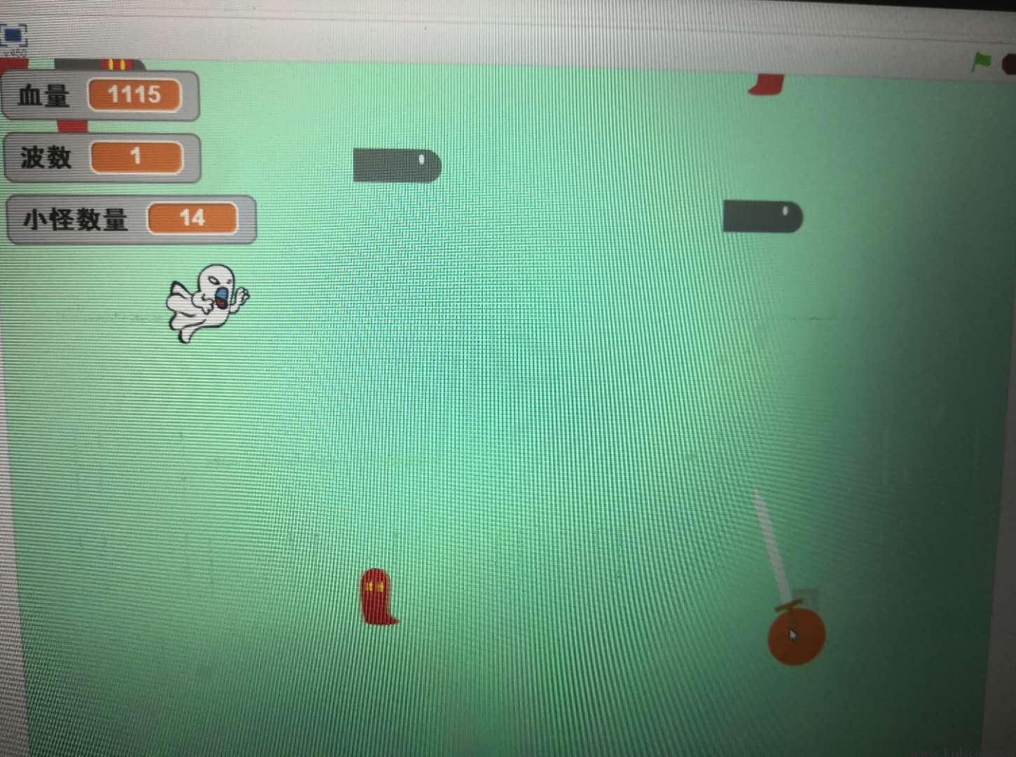 scratch作品_闯关游戏