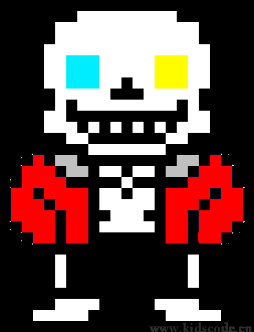 scratch作品_暗黑sans ，