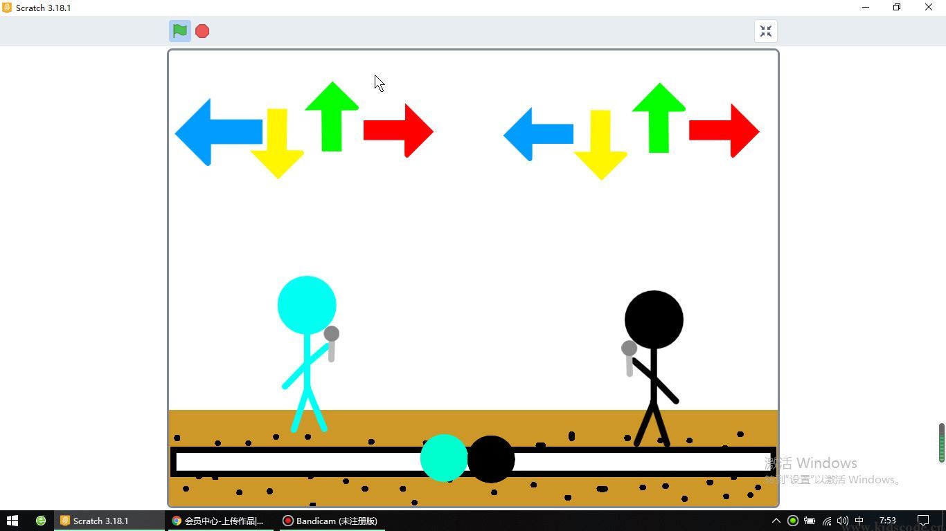 scratch作品_周五夜放克之孤勇者