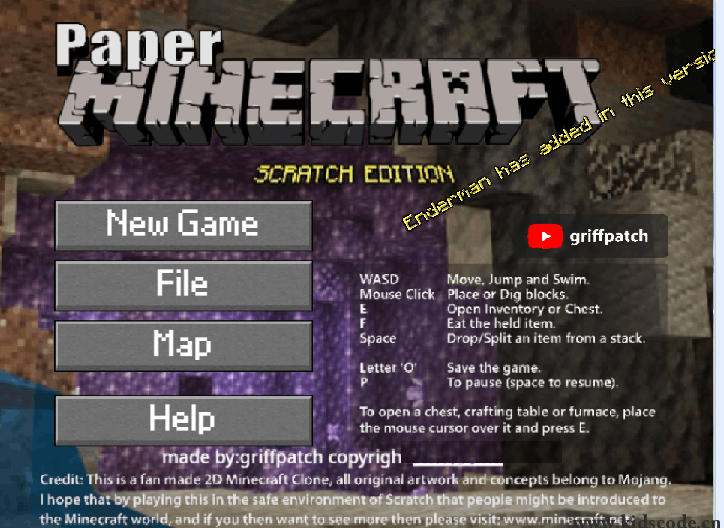 scratch作品_Minecraft 1.19 Version ，