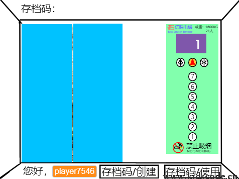 scratch作品_Scratch 电梯 v2.1 【1251积木】