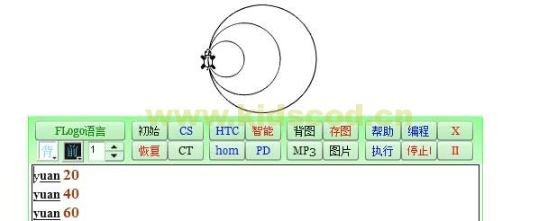 Logo教程-第十一课：带变量的LOGO过程