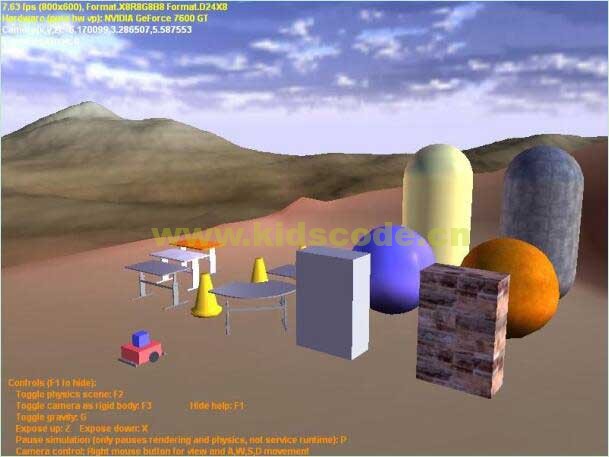 ROBOLAB 2.9 编程指南第五章乐高机器人-机器人3D仿真环境