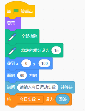 2026Scratch四级真题-运动目标达成率（环形进度条）