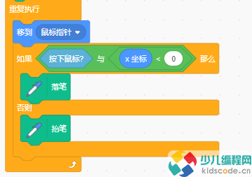 Scratch少儿编程国赛真题-镜像画笔【图文教程】